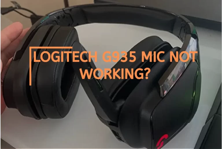 [SOLVED!] Logitech G935 Mic Not Working on Windows?