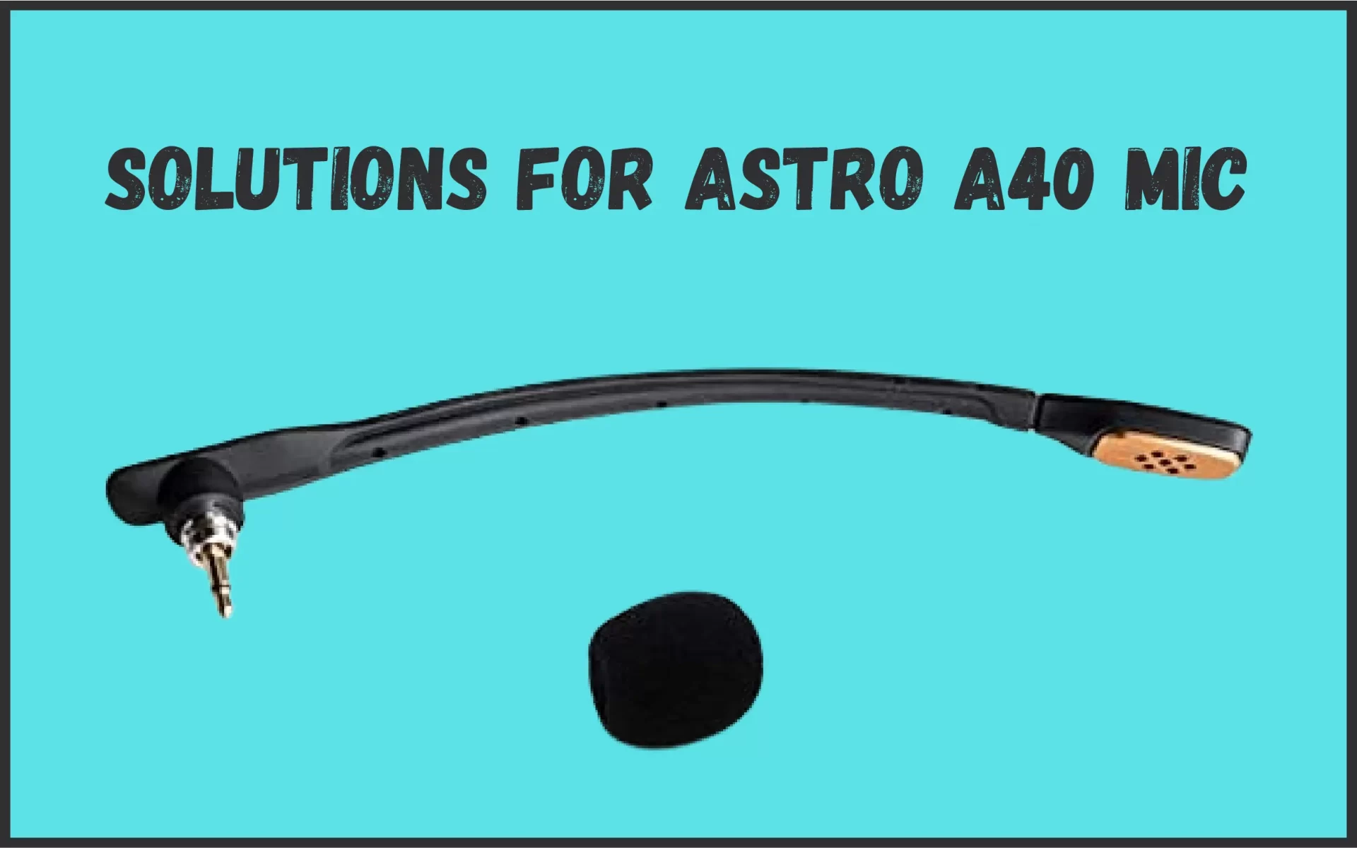 Astro A40 Mic Not Working?
