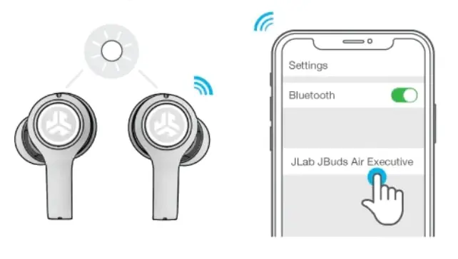 JLAB JBuDS Air Executive Touch Controls Are Not Working