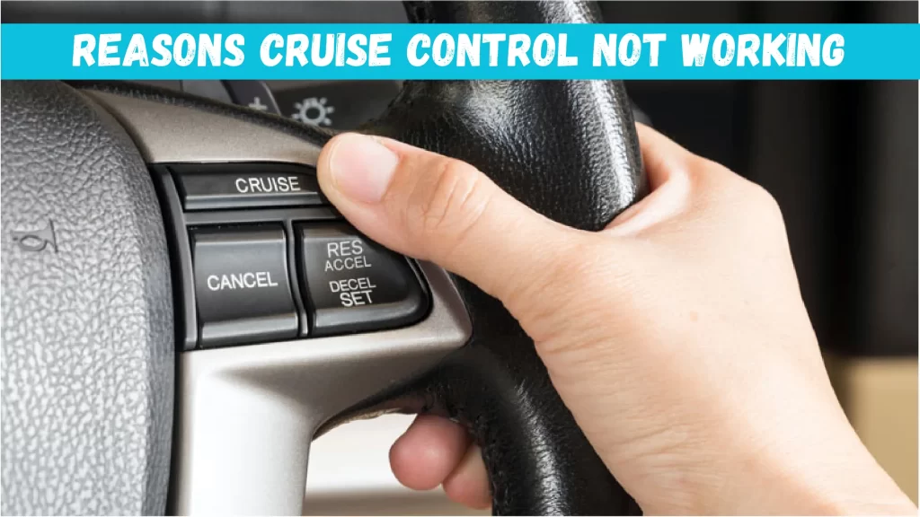 Cruise Control Not Working?