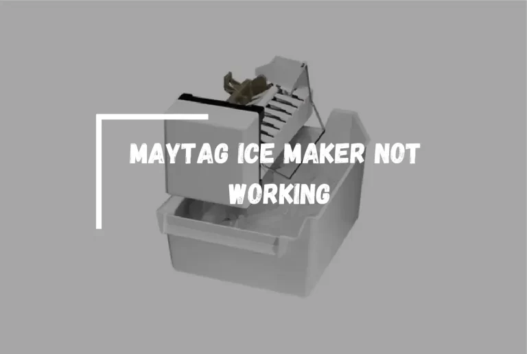 Maytag Ice Maker Not Working?