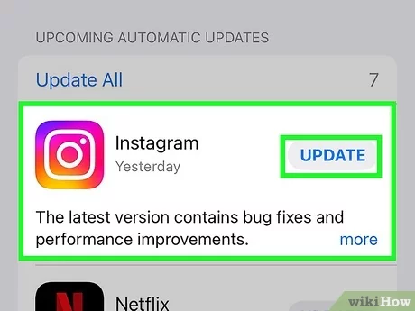 Update The Instagram App